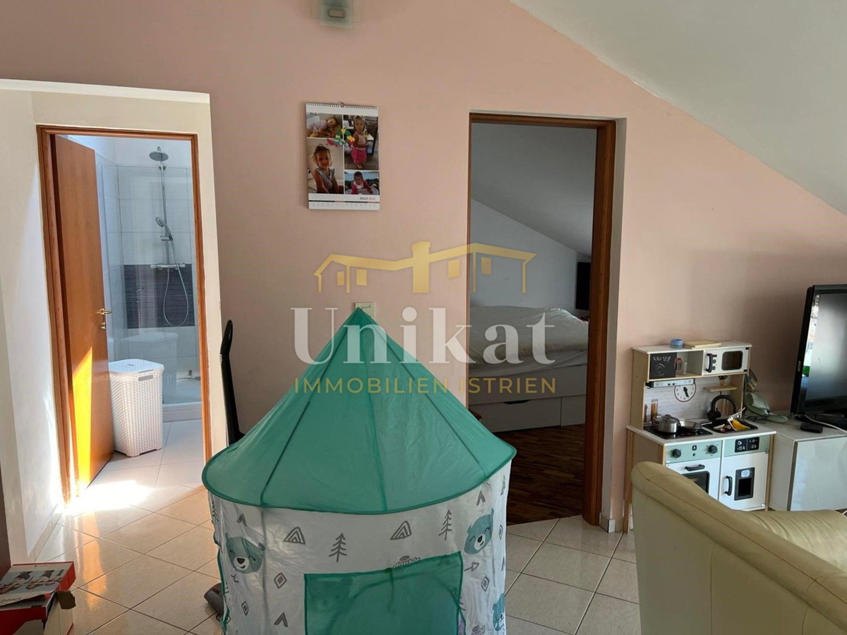 Appartamento con due camere a Vabriga - vista mare